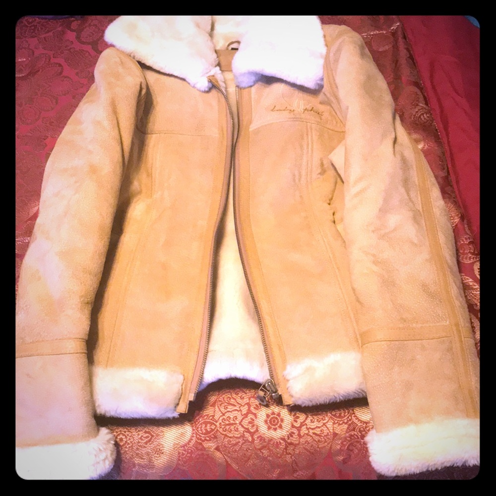 Baby Phat: Warm Suede Coat